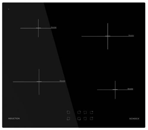 SCHOCK STIB64BK2 PIANI COTTURA ELETTRICI